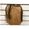 Image 2 : West Coast First Nations yellow cedar carved face mask w/ abalone eyes & authentic looking hair sign