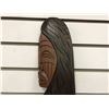 Image 2 : West Coast First Nations Squamish cedar carving "Raven Man" by G. Gonzales - approx. 24 1/2in x 4in