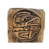 Image 3 : West Coast First Nations cedar carving "Chief Eagle" by artist Ian Joseph - approx. 7in x 4in