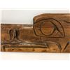 Image 2 : West Coast First Nations cedar carving "Raven Head" by Jim Jules 1990 - approx. 16 1/2in x 6 1/2in