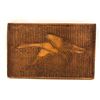 Image 1 : West Coast First Nations yellow cedar carving "Goose" by artist D Shrimpton 1984 - approx. 11in x 7i