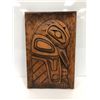 Image 1 : West Coast First Nations raven carving by Joe Campbell - approx. 12in x 7 1/2in