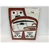 Image 1 : Original silkscreen on canvas "Tsimshian Nation" print by artist Eric Gray 1987 - approx. 11in x 14"
