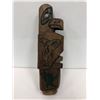 Image 2 : West Coast First Nations carving signed F M - approx. 11 1/2in x 3in