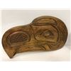 Image 2 : Two First Nations carvings - "Eagle" by L Wilson 1993 & "L Palquette Cree" - Eagle approx. 9 1/2in x