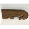 Image 2 : Red cedar "Eagle & Man" carving by Patrick Natrall - approx. 18in x 7in
