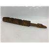 Image 1 : West Coast First Nations "Frog/ Bear/ Beaver/ Raven" wood carving signed by W S