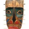 Image 2 : 14in West Coast First Nations wood carved mask (unsigned)