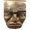 Image 2 : 7in West Coast First Nations cedar carved face mask (unsigned)