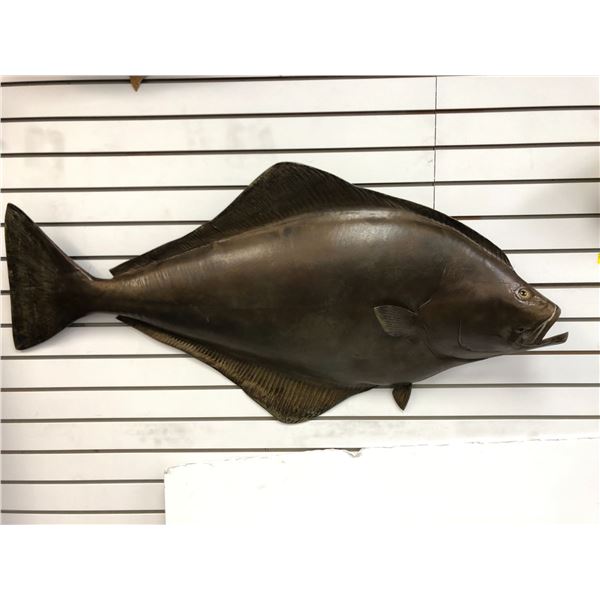 47in fibreglass composite "Halibut" wall mount display