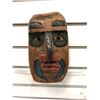 Image 1 : 7 1/2in West Coast First Nations carved wooden face mask (unsigned)