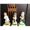 Image 2 : Vintage Hoffman Originals 6 porcelain decanter sets all sealed Kentucky Bourbon Whiskey w/ original