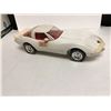 Image 1 : Vintage Beam Kentucky Bourbon Whiskey collectible plastic & porcelain decanter White Corvette (seal
