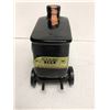 Image 2 : Vintage Beam collectible porcelain decanter Black Wagon (seal intact)