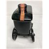 Image 3 : Vintage Beam collectible porcelain decanter Black Wagon (seal intact)
