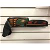 Image 1 : 12 1/2in West Coast First Nations wood carved "Raven" w/ abalone eye signed by Telqua 1996