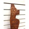 Image 2 : 24 1/2in First Nations wood carving (unsigned)