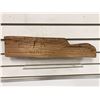Image 3 : 18in First Nations "Raven & Salmon" wood carving signed F M Waglsia