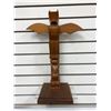 Image 1 : 19 1/2in West Coast First Nations carved wooden totem (unsigned)