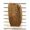 Image 3 : 14 1/2in West Coast First Nations carved wooden face mask signed Rocky Mathius