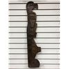 Image 1 : 34 3/4in "Eagle & Killer Whale" wood carving by Willie Wadhams Kwakiutl 1989