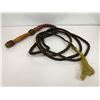 Image 1 : Leather bull whip from movie set