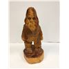Image 1 : Chainsaw carved wooden sasquatch - 23in tall