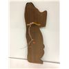 Image 2 : 15in West Coast First Nations "Bear" carved wooden plaque signed Doug Louis