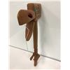 Image 2 : 16in West Coast First Nations "Raven" cedar clapper carving w/ abalone eyes (unsigned)
