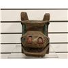 Image 2 : 8 1/2in West Coast First Nations carved cedar carved "Bear" mask w/ copper eyes (unsigned)