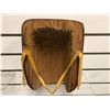 Image 3 : 8in West Coast First Nations carved cedar face mask w/ abalone eyes (unsigned)