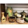 Image 2 : 17 pcs of vintage art pottery