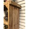 Image 2 : Rustic wooden crafted shelving unit from movie set - approx. 5 1/2ft tall x 34in wide x 13in deep