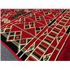 Image 2 : Approx. 8 1/2ft x 6ft tribal style woven area rug