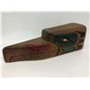 Image 1 : 17in West Coast First Nations wood carved "Raven" mask w/ abalone eyes signed Telqua 1997