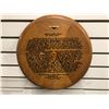 Image 2 : 14in diameter First Nations "Raven and the Salmon (An Indian Story)" cedar platter