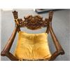 Image 2 : Antique carved mahogany elegant arm chair