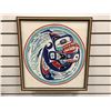 Image 1 : West Coast First Nations framed limited edition print "Killer Whale" #131/150 signed Stirling Tallea