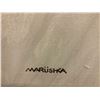 Image 2 : Print on cloth by Marushka "Canadian Geese" - 20in x 16in
