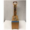 Image 2 : West Coast First Nations wooden bench seat w/ storage box