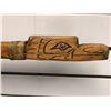 Image 1 : West Coast First Nations carved wooden talking stick "Raven" w/ abalone eyes (unsigned) - 37in