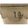 Image 2 : Medalta Potteries 10 imperial gallon stoneware crock (one missing handle)