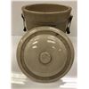 Image 3 : Alberta Potteries Redcliff 5 gallon stoneware crock w/ lid