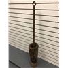 Image 1 : Large rustic wood & iron mortar & pestle from movie set