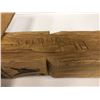 Image 3 : 19 1/2in West Coast First Nations carved cedar totem "Eagle" w/ abalone eyes Telqua 1998