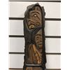 Image 2 : 23 1/2in cotton bark First Nations carving by G. B. Smith 1983
