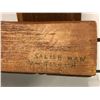 Image 2 : Two cedar First Nations carvings "Salish Man" by Ian Joseph & one (unsigned) - approx. 12 1/2in & 8i