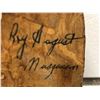 Image 2 : Two small First Nations wood carvings - signed Roy August Musqueam 4in head and unsigned 6in head