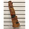 Image 1 : 20 1/2in West Coast First Nations carved wooden plaque (unsigned)