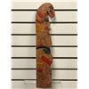 Image 1 : 20 1/2in West Coast First Nations carved wooden plaque (unsigned)